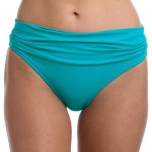 La Blanca Women's Island Goddess Banded Hipster Swimsuit Bottom NWT size 8